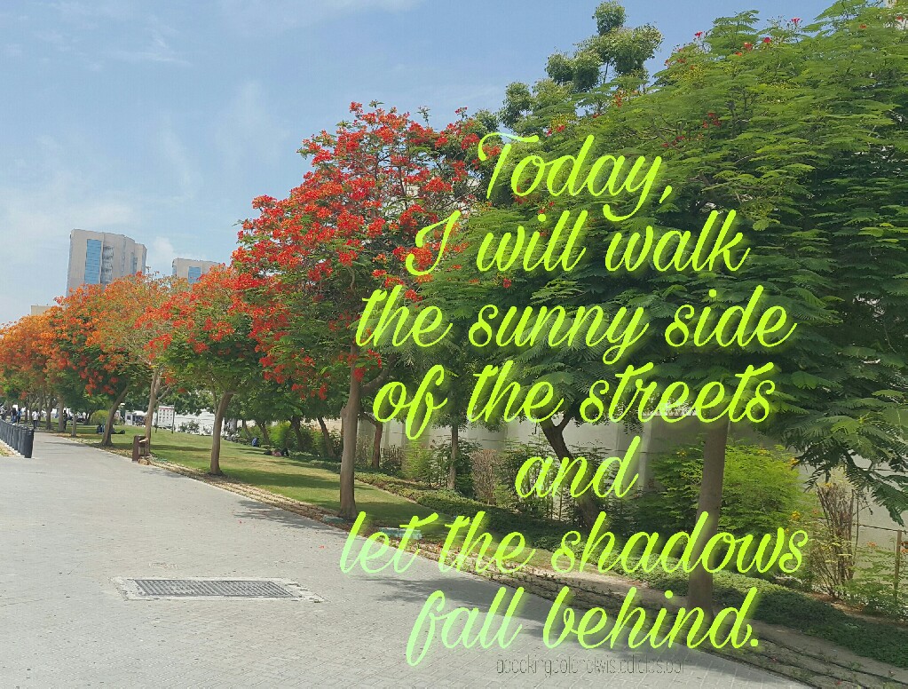 Today, Brightness, Life quotes, Shadows, Positive Thinking, Inspiration