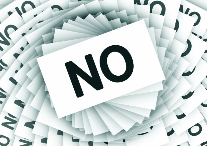 Saying No, No, It's Okay To Say No, Declutter