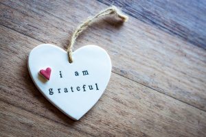 Gratitude, Thanks, I'm grateful